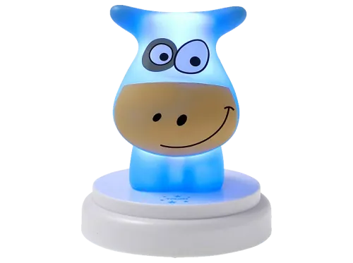 Luz nocturna infantil | NAUGHTY COW ALECTO, Azul