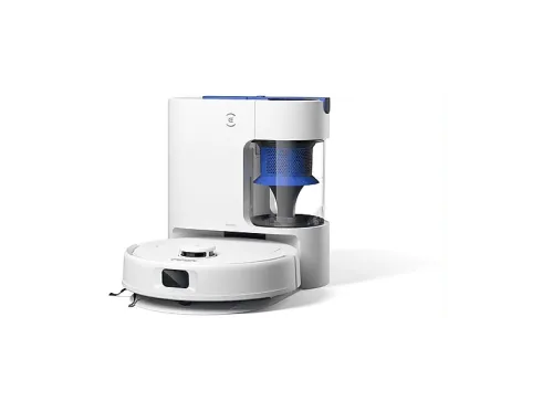 Robot aspirador | ECOVACS Deebot N20e Plus, 45 W, Potencia de succión 10000 Pa, Depósito 0,35 l, Autonomía 300 min, Blanco