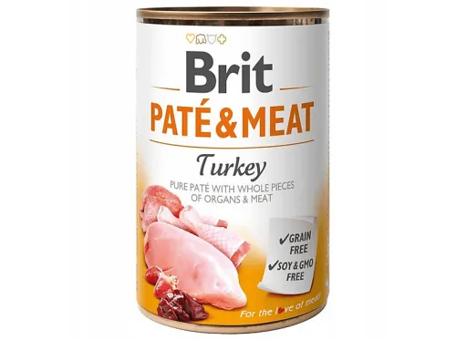 Comida húmeda para perros | BRIT Pavo 400g, 400 g, para Perro