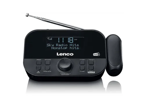 Radio digital | CR-615BK LENCO, Negro
