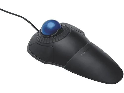 Ratón con cable | KENSINGTON 72337 EU-ORBIT-TRACKBALL, Alámbrico, Negro