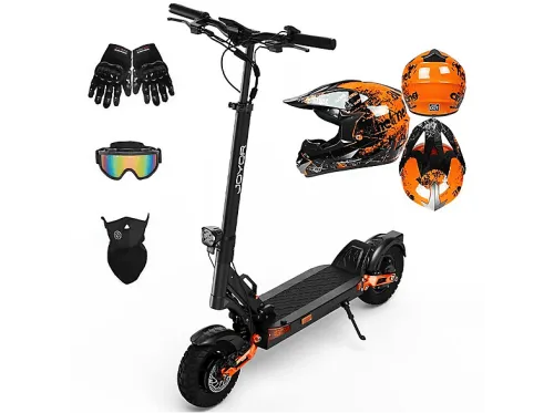 Patinete eléctrico | JOYOR T-PRO, Pot. máx. 1000 W, Carga máx. 120 kg, negro