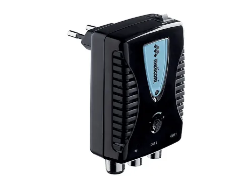 Amplificador Antena TV | 880102 MELICONI, Negro