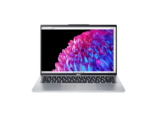 Portátil | ACER SFG14-73 U7-155U/16/512/W11, 14 " 2K UltraWide QHD, Intel® Core™ Ultra 7 155U, 16 GB RAM, 512 GB SSD SSD, Core™ Onboard Graphics, Windows 11 Home, idioma del teclado: ES, Plata