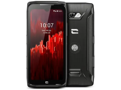 CROSSCALL COREZ5 6+128GB, Negro, Móvil Android, 128 GB, 6 GB RAM, 6,08 " IPS 6,08 pulgadas HD, Qualcomm QCM6490, 4950 mAh
