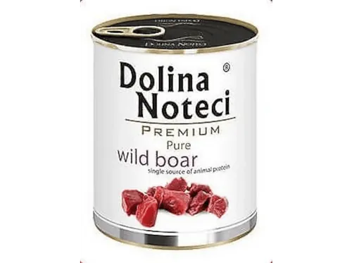Comida húmeda para perros | DOLINA NOTECI Jabalí 800g, 800 g, para Perro