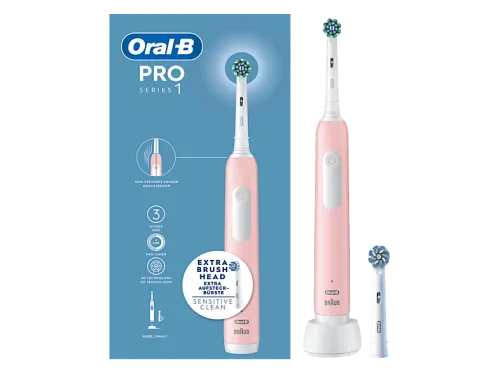 Cepillo eléctrico | Oral-B Pro Series 1, 3 Modos, Tecnología 3D, Diseñado Por Braun, Rosa