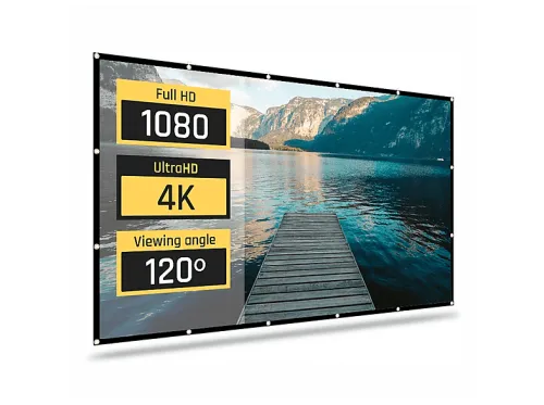 Pantalla proyector plegable | IGGUAL ECO-COST 100"