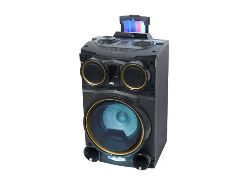 Altavoces con Karaoke para Fiestas | MUSE Muse M1938-DJ Negro / Altavoz de fiestas &amp; karaoke, 1Watt, 1 canales, Bluetooth, Negro