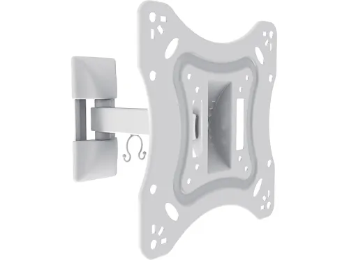 Soporte TV inclinable | METRONIC 451059, De 28 "a 42 ", 75 x 75 mm min , 200 x 200 mm max, Blanco