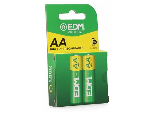 Pilas recargables | EDM eco-series aa - hr6 2600 ma