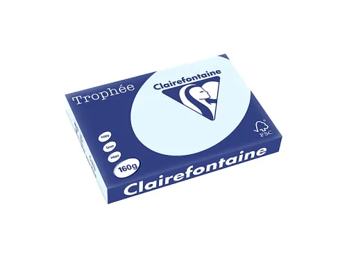 Papel para impresora | CLAIRALFA 2637C - A3, 160g/m2, Nº hojas: 250/pack - Color: Azul, 160 g/m² g/m², A3, Azul