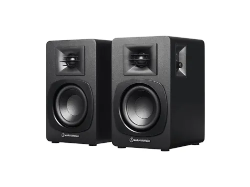 Altavoz de estantería | AUDIO-TECHNICA AT-SP3X, 30 W, 2.0 canales, Bluetooth, Negro