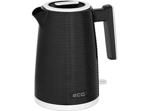Hervidor de agua | ECG RK 1751 Stripe, 2200 W, 1.7 l, Negro
