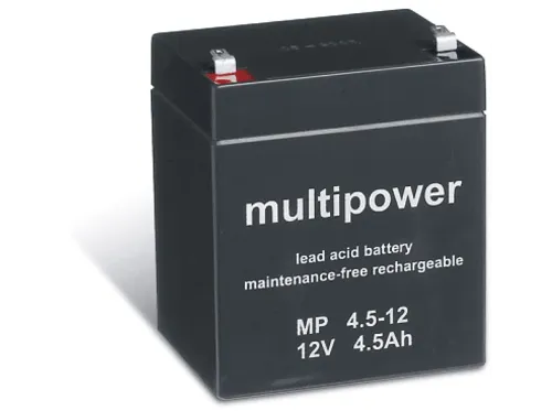 Baterías de Plomo | POWERY Powery Batería de plomo-sellada (multipower) MP4,5-12