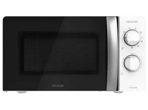 Microondas con grill | CECOTEC 1369 PROCLEAN 2110, 700 W, 6 potencia, 20 l, Multicolor