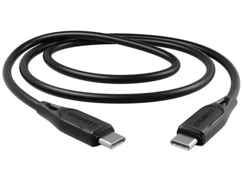 Cable USB-C | CYGNETT CY-CY4693PCTYC, USB 2.0, USB-C, USB-C, Negro