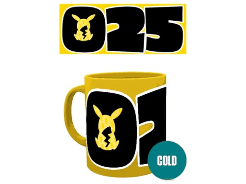 Taza | ABYSTYLE Taza - Termoreactiva - Pokemon - Pikachu