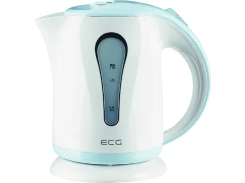 Hervidor de agua | ECG RK 1022 blau, 1100 W, 1 l, Blanco