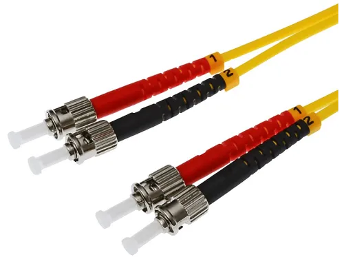 Cable de fibra óptica | HELOS 3m OS2 ST, Amarillo