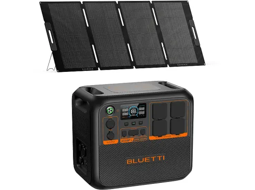 Estación de energía | BLUETTI AC200PL con panel solar de 200W, AC200Max, AC200L actualizado