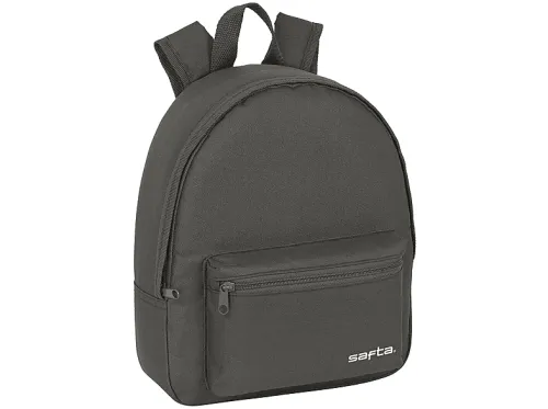 Mochila escolar | 7073 SAFTA, Poliéster 600D Gris