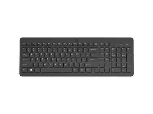 Teclado numérico inalámbrico | HP Wireless keyboard with 2.4, Inalámbrico, idioma: BE, Negro