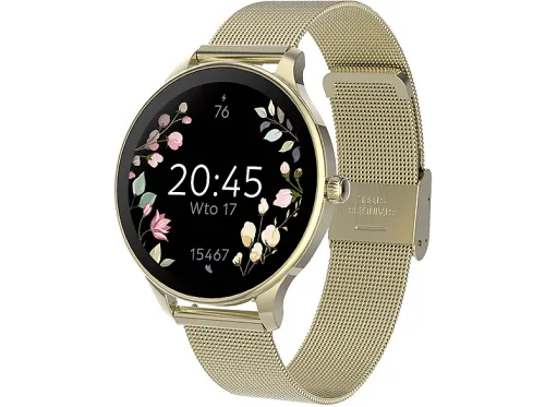 Smartwatch | FOREVER GSM180306, Metal, Dorado