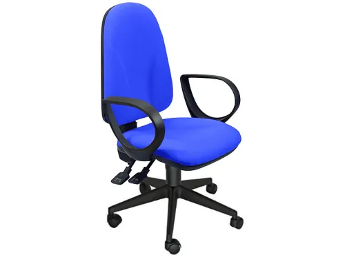 Silla de oficina | UNISIT TMSY/BRJ/EB, hasta 120 kg, azul