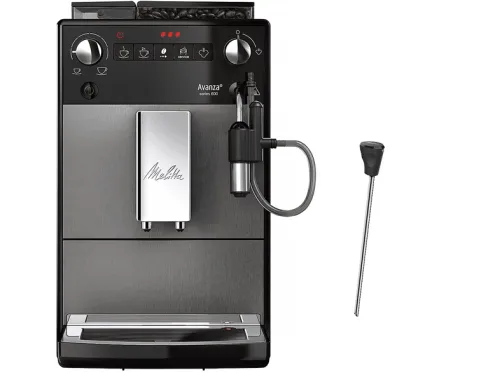 Cafetera superautomática | MELITTA F270-103 AVANZA PLUS, 15 bar, 1450 W, 2 tazas, Negro