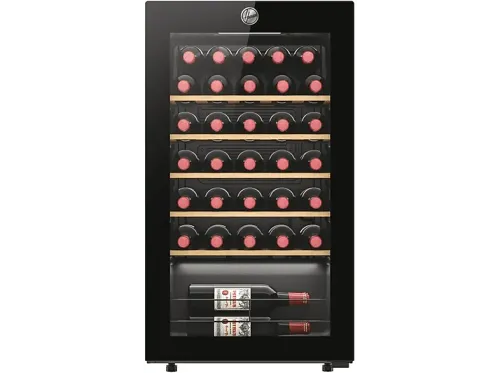 Vinoteca libre instalación | HOOVER 34005593, 34 botellas, 90 l, Multicolor