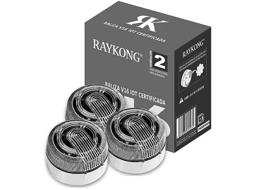 Baliza V16 | RAYKONG Geolocalización DGT 3.0 Homologada con Led indicador | IDIADA PC25060215 - G001