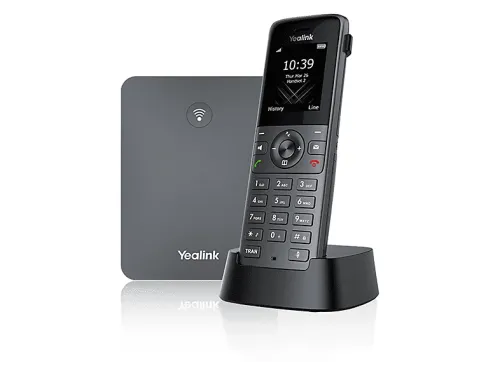 Teléfono inalámbrico | YEALINK 1302022, IP, Gris clásico Space-Grau