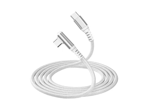 Cable USB | FORCE POWER FPLICCANGL2MRW, USB-C, USB-C 3.2 gen 1, USB-C 3.2 gen 1, Blanco
