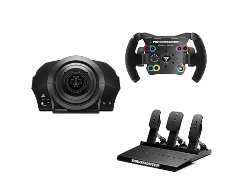Juego de simulador de carreras | Racing Simulator Bundle THRUSTMASTER, Multiplataforma, Negro