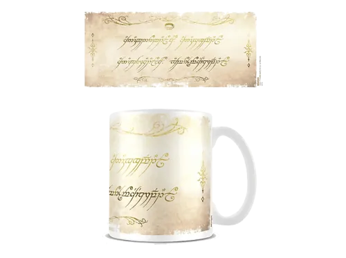 Taza | PYRAMID INTERNATIONAL EL SEÑOR DE LOS ANILLOS - TAZA 320 ML RING INSCRIP