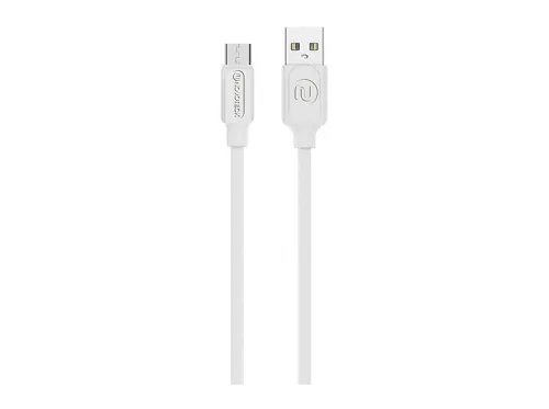 Cable USB a Micro USB | NOVOTECK S-010, USB 2.0, USB-A, microUSB, Blanco