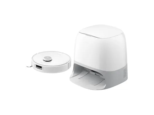 Robot aspirador | ROBOROCK Q Revo Curv, 66 W, Potencia de succión 22 kPa, Depósito 325 ml, Autonomía 240 min, Blanco