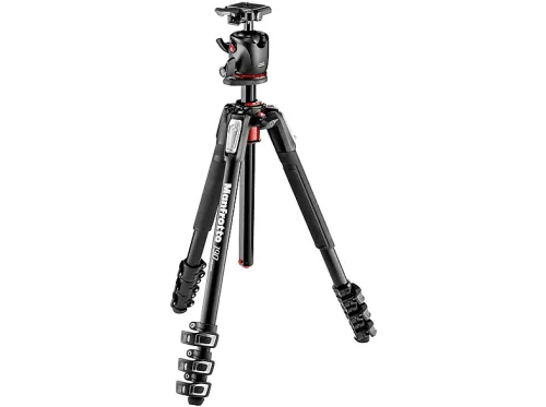 Profesional | KIT TRIPODE 190XPRO 4 SECC. CON ROTULA DE BOLA XPR MANFROTTO, Digitales / cámaras de película, Negro