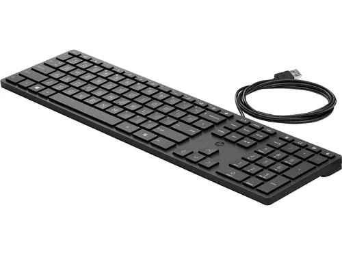 Teclado con cable | HP Wired Desktop 320K Keyboard, Alámbrico, Negro