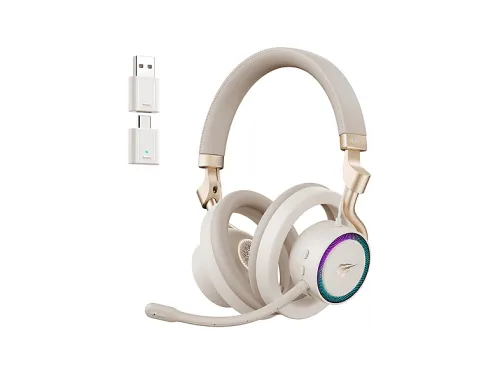 Auriculares gaming | Fuxi-H8 (Gold) HAVIT, Supraaurales, Bluetooth, Oro