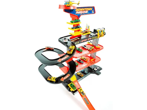 Coche de juguete | MOLTO Parking 4 Plantas Loop Infantil