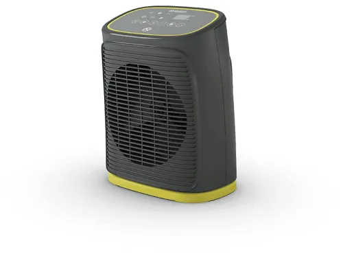 Calefactor cerámico | OLIMPIA SPLENDID 99295, 2000 W, 2 niveles de calor, Negro