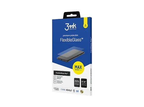 Protector pantalla móvil | Samsung Galaxy M54 - FlexibleGlass Max 3MK, Samsung, Samsung Galaxy M54, Cristal híbrido