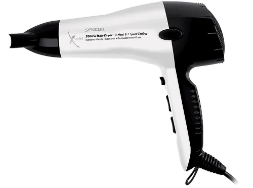 Secador | SENCOR SHD 6600W, 2000 W, 2.0000 niveles temperatura, 2 velocidades, Multicolor