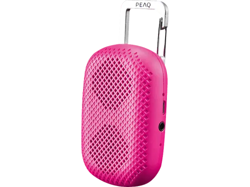 Altavoz inalámbrico | PEAQ PPA10BT-PK, Bluetooth, Rosa