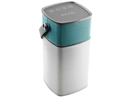 Altavoz inalámbrico | PEAQ PPA55BT-BL, Bluetooth, Iluminación, 5 W, Azul