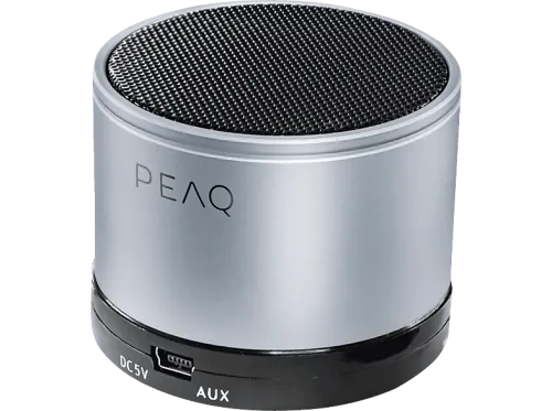Altavoz inalámbrico | Peaq PPA11BT-SL, Bluetooth, Plata