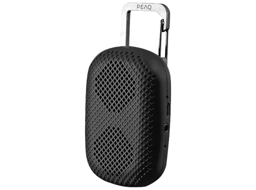 Altavoz inalámbrico | PEAQ PPA10BT-B, Bluetooth, USB, Negro