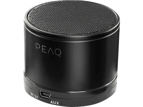 Altavoz inalámbrico | Peaq PPA11BT-B, Bluetooth, Negro